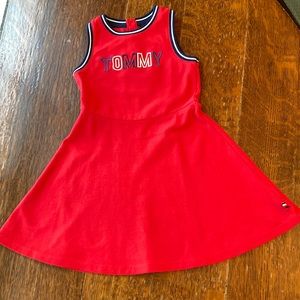 Tommy Hilfiger girls 4T red activewear dress